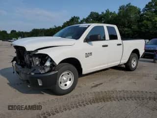 2024 Ram 1500 Express with VIN 1C6RR7FG7RS189586, listed as a Copart auction lot 66400755 with 4,356 mi miles and Clean title. Bid and sale history available at DreamBid. Image 1.