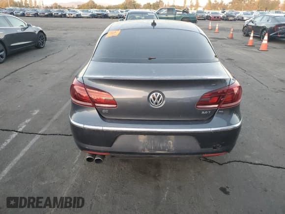 ✅ 2013 Volkswagen CC R-Line • VIN: WVWBP7AN4DE547336 • Lot: 90855275. Listed on Copart with 88,165 mi. Free auction sales archive from the USA and detailed vehicle history report at DreamBid. Image 6.
