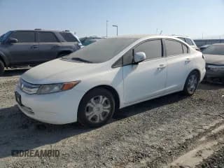 ✅ 2012 Honda Civic • VIN: JHMFB4F20CS000060 • Lot: 54864175. Wystawiony na Copart z przebiegiem 186 176 mil. Bezpłatny archiwum sprzedaży aukcyjnych z USA i szczegółowy raport historii pojazdu na DreamBid. Zdjęcie 1.