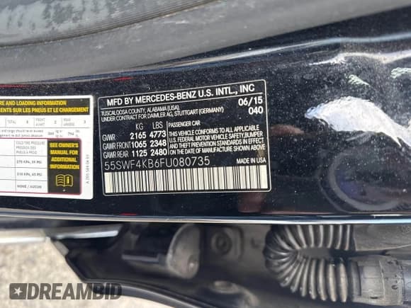 ✅ 2015 Mercedes-Benz C 300 Luxury • VIN: 55SWF4KB6FU080735 • Lot: 41709744. Wystawiony na IAAI z przebiegiem 122 005 mil. Bezpłatny archiwum sprzedaży aukcyjnych z USA i szczegółowy raport historii pojazdu na DreamBid. Zdjęcie 9.