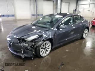 ✅ 2022 Tesla Model 3 Long Range • VIN: 5YJ3E1EB3NF196443 • Лот: 90476755. Опубликован ранее на Copart с пробегом Не указан. Бесплатный доступ к архиву аукционных продаж из США и подробный отчёт об истории автомобиля на DreamBid. Изображение 1.