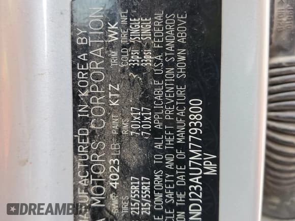 ✅ 2021 Kia Soul S • VIN: KNDJ23AU7M7793800 • Лот: 86076095. Опубликован ранее на Copart с пробегом 92 702 миль. Бесплатный доступ к архиву аукционных продаж из США и подробный отчёт об истории автомобиля на DreamBid. Изображение 12.