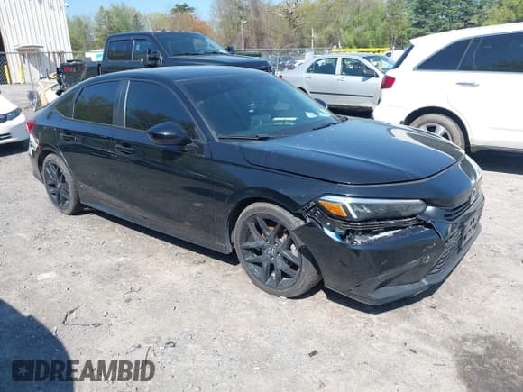 ✅ 2023 Honda Civic Sport • VIN: 2HGFE2F57PH530869 • Lot: 42232920. Listed on IAAI with 62,792 mi. Free auction sales archive from the USA and detailed vehicle history report at DreamBid. Image 1.