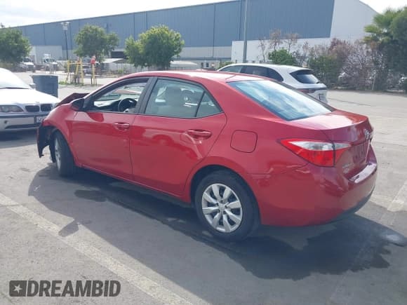 ✅ 2014 Toyota Corolla L • VIN: 5YFBURHE7EP157748 • Lot: 43525987. Listed on IAAI with 155,104 mi. Free auction sales archive from the USA and detailed vehicle history report at DreamBid. Image 3.