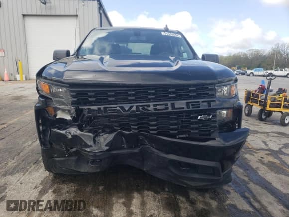 ✅ 2020 Chevrolet Silverado 1500 Custom • VIN: 3GCPWBEF0LG151507 • Lot: 54563555. Listed on Copart with 134,186 mi. Free auction sales archive from the USA and detailed vehicle history report at DreamBid. Image 5.