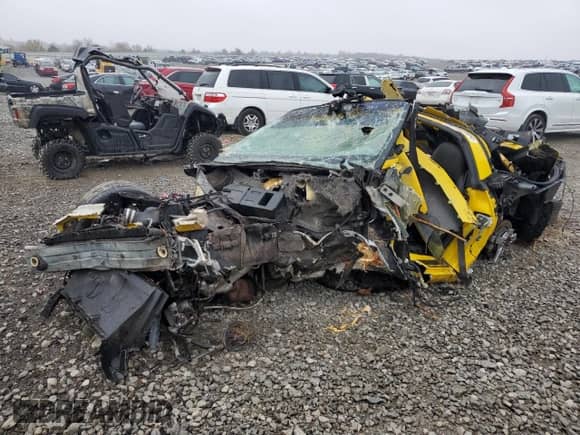 2007 Chevrolet Corvette with VIN 1G1YY26U175108361, listed as a Copart auction lot 81993804 with Not provided miles and Salvage title. Bid and sale history available at DreamBid. Image 1.