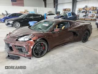 ✅ 2022 Chevrolet Corvette 3LT • VIN: 1G1YC3D47N5109485 • Lot: 80492285. Listed on Copart with 11,131 mi. Free auction sales archive from the USA and detailed vehicle history report at DreamBid. Image 1.