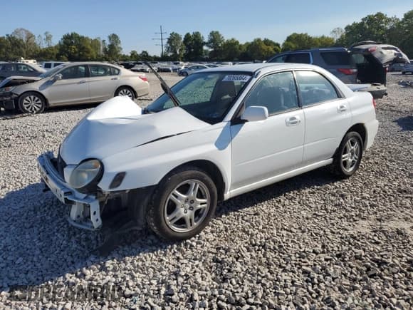 ✅ 2002 Subaru Impreza RS • VIN: JF1GD67542H516427 • Lot: 42392935. Listed on Copart with Not provided. Free auction sales archive from the USA and detailed vehicle history report at DreamBid. Image 1.