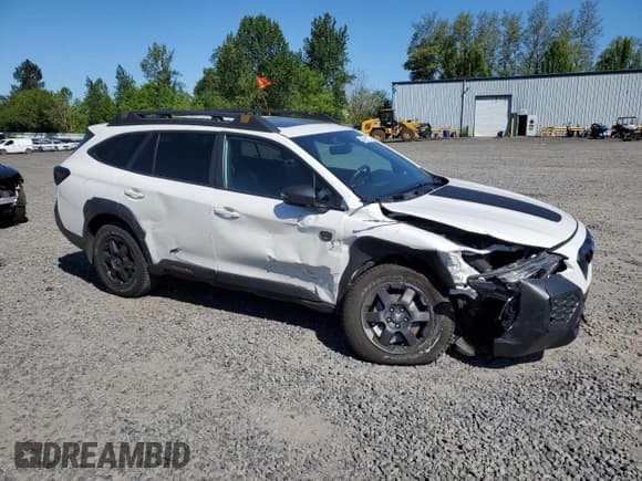 ✅ 2024 Subaru Outback Wilderness • VIN: 4S4BTGUD6R3255992 • Lot: 55693705. Listed on Copart with 9,810 mi. Free auction sales archive from the USA and detailed vehicle history report at DreamBid. Image 4.