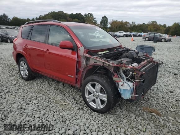 ✅ 2008 Toyota RAV4 Sport • VIN: JTMBD32V686060414 • Lot: 85590315. Listed on Copart with 124,256 mi. Free auction sales archive from the USA and detailed vehicle history report at DreamBid. Image 4.