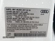 ✅ 2020 Audi Q8 Premium Plus • VIN: WA1EVAF16LD017440 • Lot: 60694505. Wystawiony na Copart z przebiegiem 106 226 mil. Bezpłatny archiwum sprzedaży aukcyjnych z USA i szczegółowy raport historii pojazdu na DreamBid. Zdjęcie 14.
