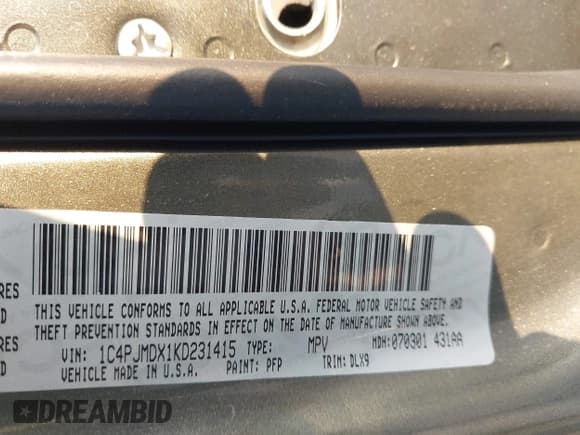 ✅ 2019 Jeep Cherokee Limited • VIN: 1C4PJMDX1KD231415 • Лот: 43227513. Опубликован ранее на IAAI с пробегом 107 834 миль. Бесплатный доступ к архиву аукционных продаж из США и подробный отчёт об истории автомобиля на DreamBid. Изображение 9.