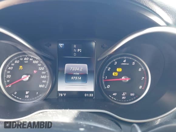 ✅ 2016 Mercedes-Benz C 300 • VIN: 55SWF4JB6GU147661 • Lot: 43299156. Listed on IAAI with 97,514 mi. Free auction sales archive from the USA and detailed vehicle history report at DreamBid. Image 7.