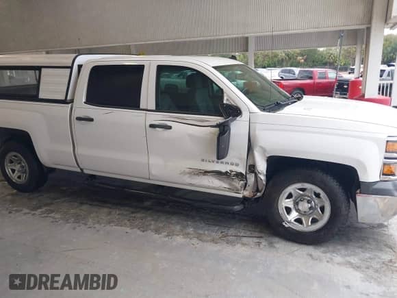 2014 Chevrolet Silverado 1500 Work Truck with VIN 3GCPCPEC9EG205529, listed as a IAAI auction lot 41389123 with 106,532 mi miles and . Bid and sale history available at DreamBid. Image 13.