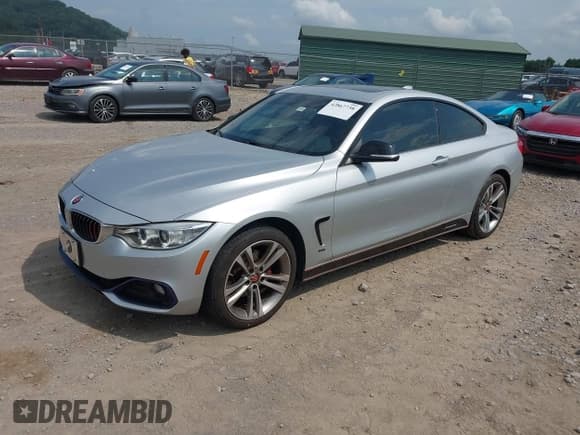 ✅ 2014 BMW 4 Series 428i xDrive • VIN: WBA3N5C50EF716708 • Lot: 42867738. Listed on IAAI with 103,412 mi. Free auction sales archive from the USA and detailed vehicle history report at DreamBid. Image 2.