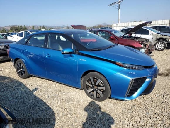 ✅ 2017 Toyota Mirai • VIN: JTDBVRBD7HA002395 • Lot: 81837245. Listed on Copart with 85,819 mi. Free auction sales archive from the USA and detailed vehicle history report at DreamBid. Image 4.