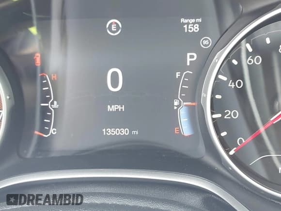 ✅ 2019 Jeep Compass Latitude • VIN: 3C4NJDBB6KT723835 • Lot: 43058624. Listed on IAAI with 135,030 mi. Free auction sales archive from the USA and detailed vehicle history report at DreamBid. Image 16.