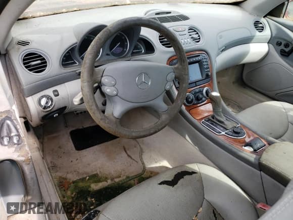 ✅ 2003 Mercedes-Benz SL 500 • VIN: WDBSK75F33F055454 • Lot: 55290825. Listed on Copart with Not provided. Free auction sales archive from the USA and detailed vehicle history report at DreamBid. Image 8.