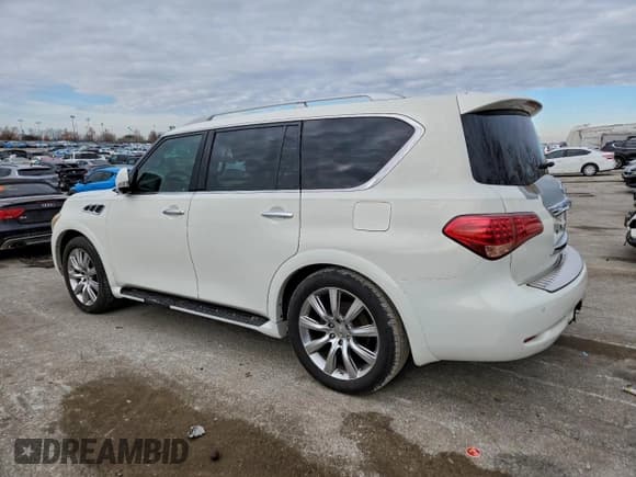 ✅ 2012 Infiniti QX56 7-passenger • VIN: JN8AZ2NE3C9018166 • Lot: 95600145. Wystawiony na Copart z przebiegiem 222 151 mil. Bezpłatny archiwum sprzedaży aukcyjnych z USA i szczegółowy raport historii pojazdu na DreamBid. Zdjęcie 2.