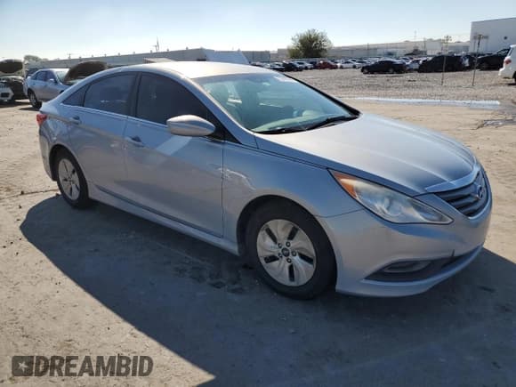 ✅ 2014 Hyundai Sonata GLS • VIN: 5NPEB4AC1EH818671 • Lot: 72816274. Listed on Copart with 163,775 mi. Free auction sales archive from the USA and detailed vehicle history report at DreamBid. Image 4.