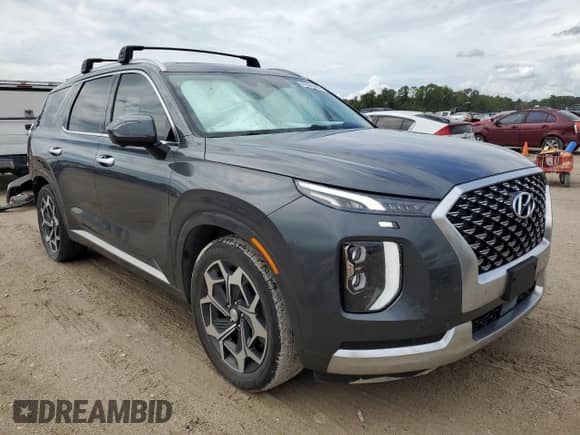 2022 Hyundai Palisade Calligraphy с VIN KM8R7DHE2NU347495, выставлен на аукционе Copart как лот 69060594 с пробегом 64 154 миль миль и Списание • Salvage title. История ставок и продаж доступна на DreamBid. Изображение 4.