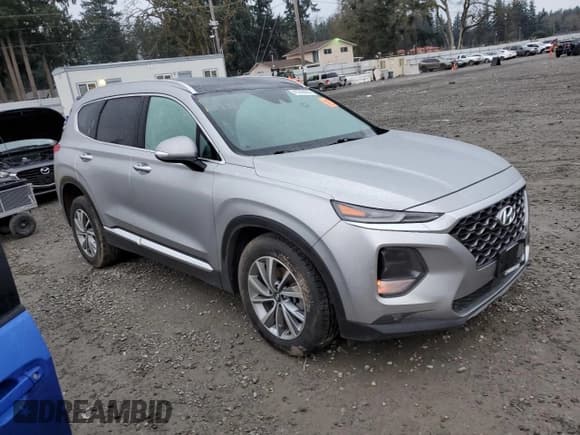 ✅ 2020 Hyundai Santa Fe SEL • VIN: 5NMS3CAD6LH237504 • Lot: 41249444. Wystawiony na Copart z przebiegiem 43 331 mil. Bezpłatny archiwum sprzedaży aukcyjnych z USA i szczegółowy raport historii pojazdu na DreamBid. Zdjęcie 4.
