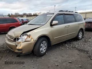 ✅ 2008 Kia Sedona LX • VIN: KNDMB233686202282 • Lot: 92829505. Listed on Copart with 92,593 mi. Free auction sales archive from the USA and detailed vehicle history report at DreamBid. Image 1.