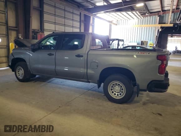 ✅ 2024 Chevrolet Silverado 1500 Work Truck • VIN: 3GCPDAEK4RG239062 • Lot: 84399415. Listed on Copart with 6,590 mi. Free auction sales archive from the USA and detailed vehicle history report at DreamBid. Image 2.