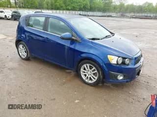 2013 Chevrolet Sonic LT with VIN 1G1JC6SH0D4196613, listed as a IAAI auction lot 42032791 with 175,316 mi miles and . Bid and sale history available at DreamBid. Image 1.