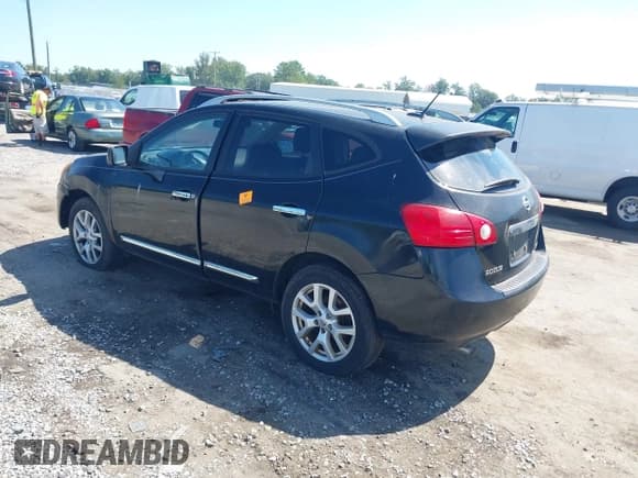 ✅ 2013 Nissan Rogue S • VIN: JN8AS5MV1DW621627 • Lot: 43080025. Listed on IAAI with 200,522 mi. Free auction sales archive from the USA and detailed vehicle history report at DreamBid. Image 3.
