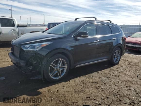 2019 Hyundai Santa Fe Limited Ultimate with VIN KM8SRDHF7KU309776, listed as a Copart auction lot 45888095 with 52,550 mi miles and Salvage title. Bid and sale history available at DreamBid. Image 1.