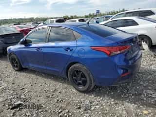 2019 Hyundai Accent SE with VIN 3KPC24A38KE076261, listed as a Copart auction lot 83614684 with 104,734 mi miles and Salvage title. Bid and sale history available at DreamBid. Image 2.