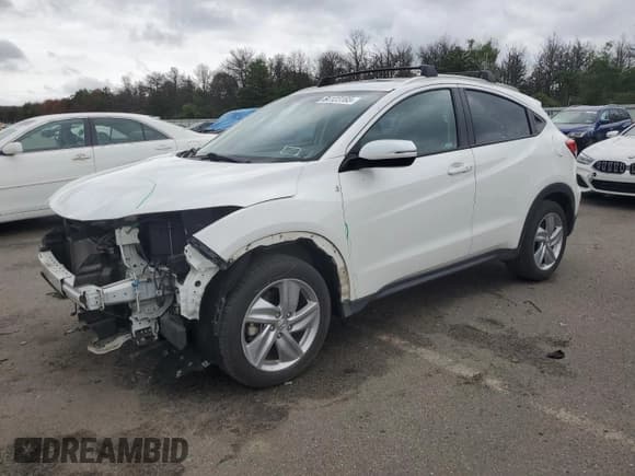 ✅ 2020 Honda HR-V EX-L • VIN: 3CZRU6H79LM700773 • Lot: 64123165. Listed on Copart with 55,724 mi. Free auction sales archive from the USA and detailed vehicle history report at DreamBid. Image 1.