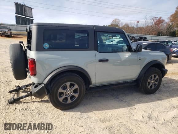 ✅ 2022 Ford Bronco Big Bend • VIN: 1FMDE5AH2NLB12143 • Lot: 92242655. Listed on Copart with 27,728 mi. Free auction sales archive from the USA and detailed vehicle history report at DreamBid. Image 3.