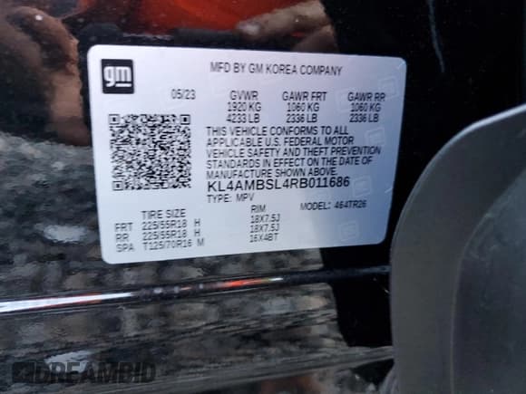 ✅ 2024 Buick Encore GX Preferred • VIN: KL4AMBSL4RB011686 • Лот: 50599995. Опубликован ранее на Copart с пробегом 10 191 миль. Бесплатный доступ к архиву аукционных продаж из США и подробный отчёт об истории автомобиля на DreamBid. Изображение 14.