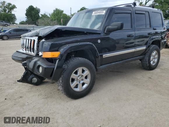✅ 2007 Jeep Commander Limited • VIN: 1J8HG58P67C663698 • Лот: 56854655. Опубликован ранее на Copart с пробегом 156 093 миль. Бесплатный доступ к архиву аукционных продаж из США и подробный отчёт об истории автомобиля на DreamBid. Изображение 1.