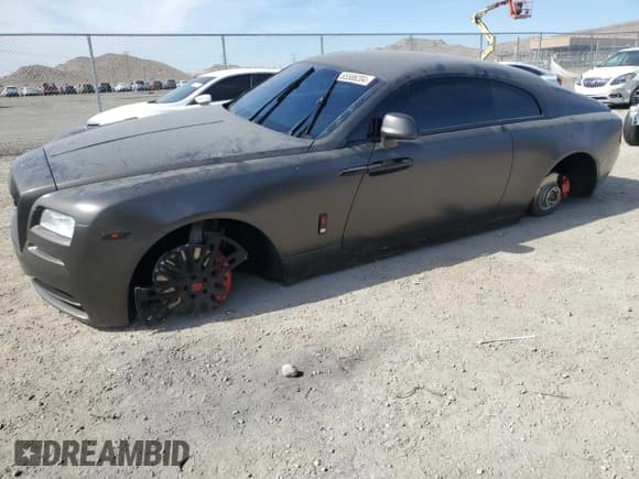 ✅ 2014 Rolls-Royce Wraith • VIN: SCA665C57EUX84259 • Lot: 65586204. Wystawiony na Copart z przebiegiem 52 048 mil. Bezpłatny archiwum sprzedaży aukcyjnych z USA i szczegółowy raport historii pojazdu na DreamBid. Zdjęcie 1.