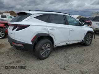 ✅ 2023 Hyundai Tucson Blue • VIN: KM8JBCA19PU094157 • Lot: 78431544. Wystawiony na Copart z przebiegiem 30 498 mil. Bezpłatny archiwum sprzedaży aukcyjnych z USA i szczegółowy raport historii pojazdu na DreamBid. Zdjęcie 3.