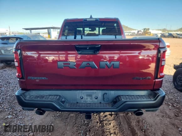 ✅ 2025 Ram 1500 Rebel • VIN: 1C6SRFLP8SN594103 • Lot: 86271755. Listed on Copart with 14,285 mi. Free auction sales archive from the USA and detailed vehicle history report at DreamBid. Image 6.