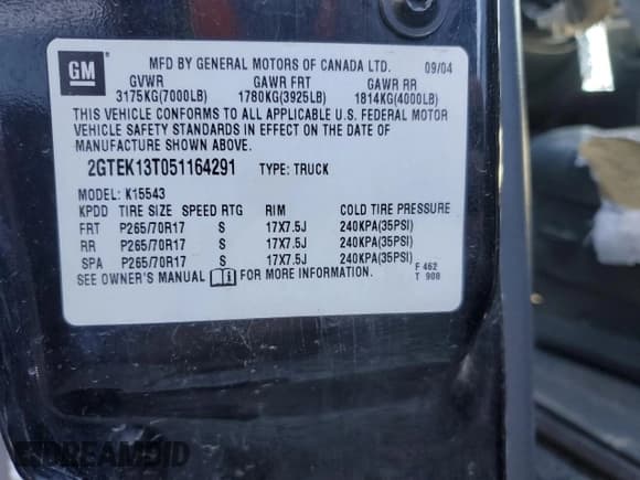 ✅ 2001 GMC Sierra 1500HD SLT • VIN: 1GTGK13U81F150529 • Lot: 52919065. Wystawiony na Copart z przebiegiem Nie podano. Bezpłatny archiwum sprzedaży aukcyjnych z USA i szczegółowy raport historii pojazdu na DreamBid. Zdjęcie 13.