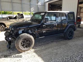 ✅ 2021 Jeep Wrangler Unlimited Willys • VIN: 1C4HJXDN2MW609088 • Lot: 55120125. Listed on Copart with 69,125 mi. Free auction sales archive from the USA and detailed vehicle history report at DreamBid. Image 1.