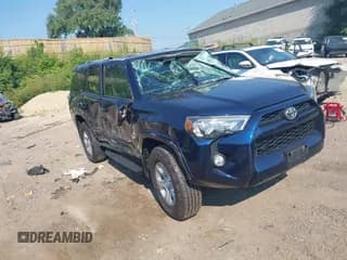 ✅ 2018 Toyota 4Runner SR5 • VIN: JTEBU5JR0J5542786 • Lot: 42986187. Wystawiony na IAAI z przebiegiem 84 892 mil. Bezpłatny archiwum sprzedaży aukcyjnych z USA i szczegółowy raport historii pojazdu na DreamBid. Zdjęcie 1.