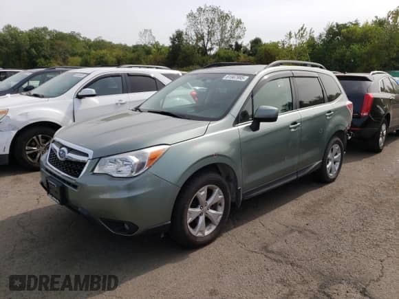 2015 Subaru Forester Premium с VIN JF2SJADC1FG517325, выставлен на аукционе Copart как лот 81567995 с пробегом 96 173 миль миль и Списание • Salvage title. История ставок и продаж доступна на DreamBid. Изображение 1.