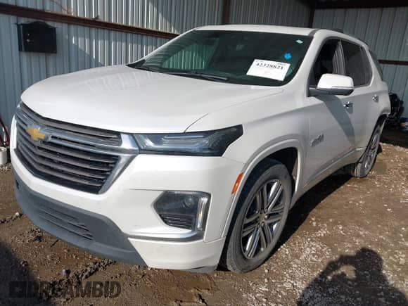 2022 Chevrolet Traverse High Country с VIN 1GNEVNKW0NJ169482, выставлен на аукционе IAAI как лот 42328821 с пробегом 62 625 миль миль и . История ставок и продаж доступна на DreamBid. Изображение 2.