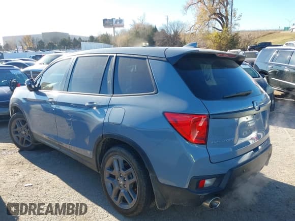 ✅ 2022 Honda Passport EX-L • VIN: 5FNYF7H57NB005716 • Lot: 41078499. Listed on IAAI with 33,141 mi. Free auction sales archive from the USA and detailed vehicle history report at DreamBid. Image 14.