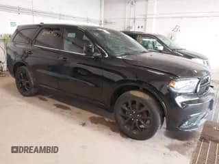 2017 Dodge Durango GT with VIN 1C4RDJDG7HC824256, listed as a IAAI auction lot 43467935 with 108,837 mi miles and . Bid and sale history available at DreamBid. Image 1.