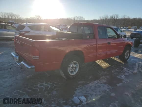 1998 Dodge Dakota SLT z VIN 1B7GL22Y9WS722696, wystawiony jako Copart lot #88701925 z przebiegiem Nie podano mil oraz Szkoda całkowita • Salvage title. Historia ofert i sprzedaży dostępna na DreamBid. Obrazek 3.