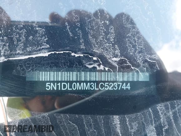 ✅ 2020 Infiniti QX60 Luxe • VIN: 5N1DL0MM3LC523744 • Lot: 43358388. Listed on IAAI with 78,357 mi. Free auction sales archive from the USA and detailed vehicle history report at DreamBid. Image 9.