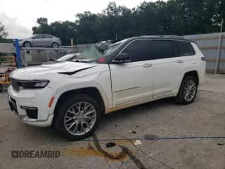 ✅ 2023 Jeep Grand Cherokee Summit • VIN: 1C4RJKEG3P8848780 • Lot: 60922855. Listed on Copart with 37,630 mi. Free auction sales archive from the USA and detailed vehicle history report at DreamBid. Image 1.