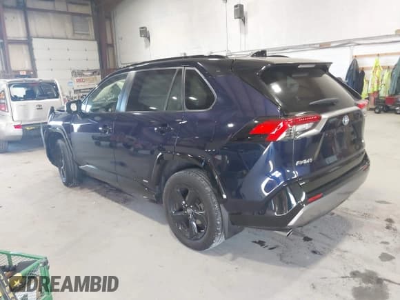 ✅ 2019 Toyota RAV4 Hybrid XSE • VIN: JTMEWRFV1KJ013364 • Lot: 43530245. Listed on IAAI with 109,550 mi. Free auction sales archive from the USA and detailed vehicle history report at DreamBid. Image 3.